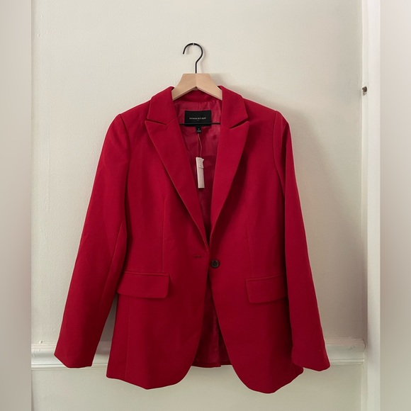 Banana Republic Jackets & Blazers - NWT Banana Republic Red Blazer: Size 4